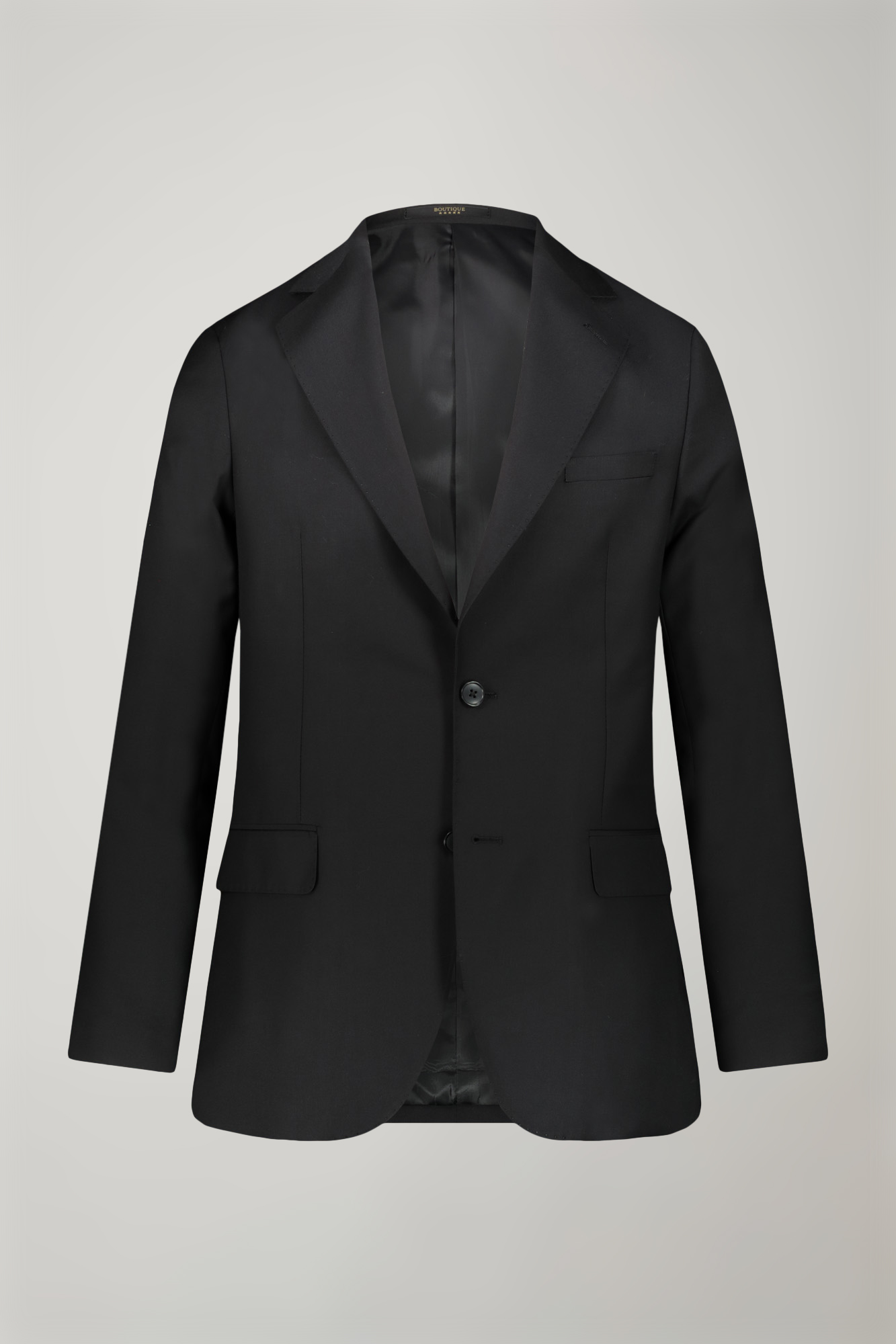 Single breasted suit mix size black image number null